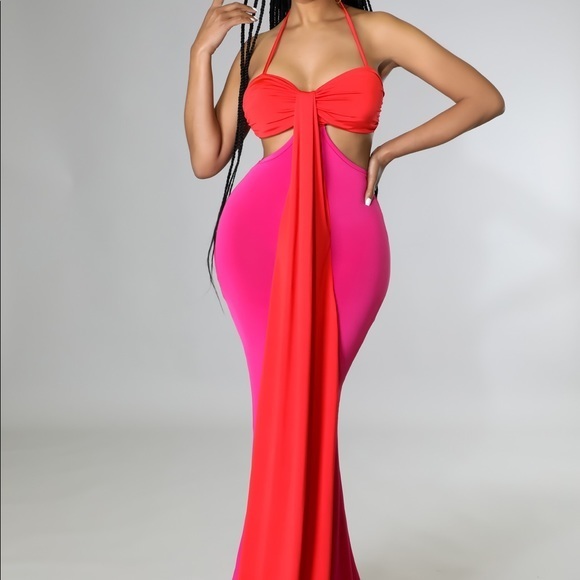 Goodtimesusa Dresses & Skirts - Colorblock Mermaid Dress
